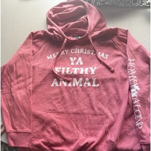 Official 20th Century Studios Women's Home Alone Merry Christmas Hoodie Size XL